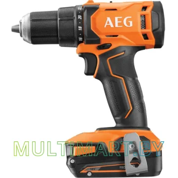 Дрель-шуруповерт AEG Powertools BS 18G4-202C 4935478630 (с 2-мя АКБ, кейс) картинка 2